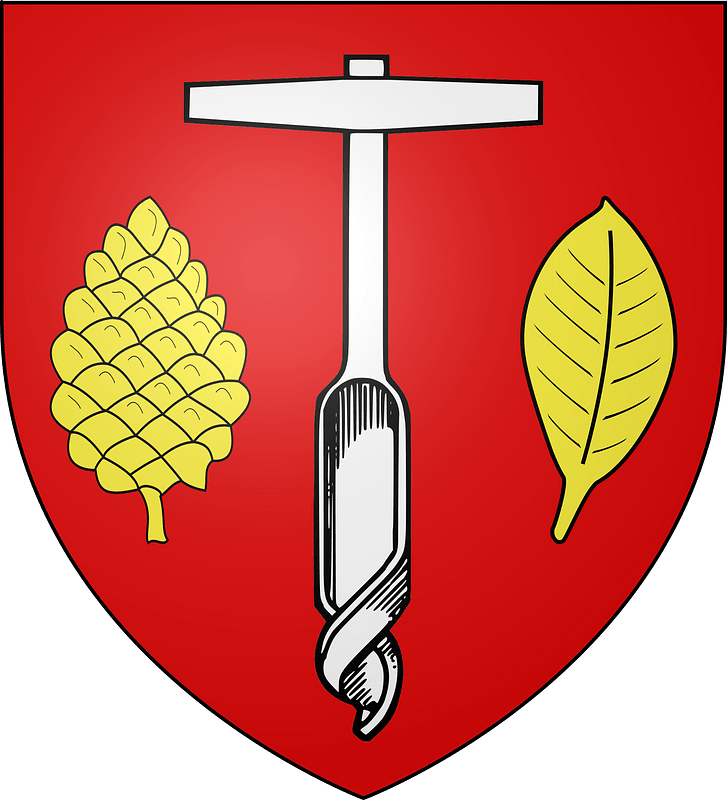 Blason de la ville de Koestlach (68)