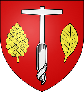 Blason de la ville de Koestlach (68)