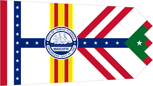 Flag of Tampa, Florida