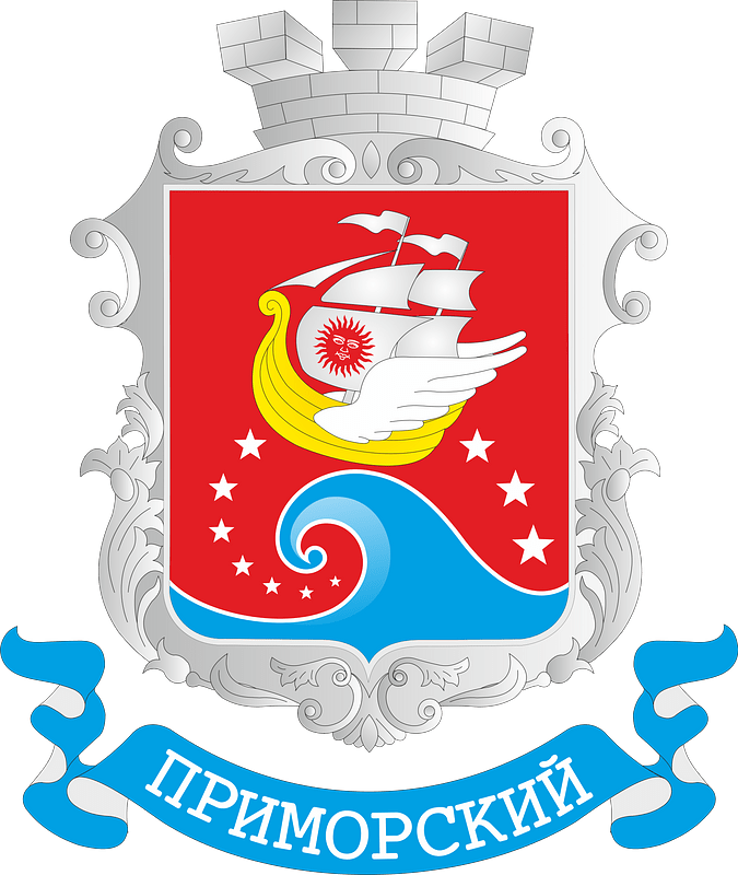 COA Prymorskyi, Feodosiiska, Crimea - Free vector clipart images on ...