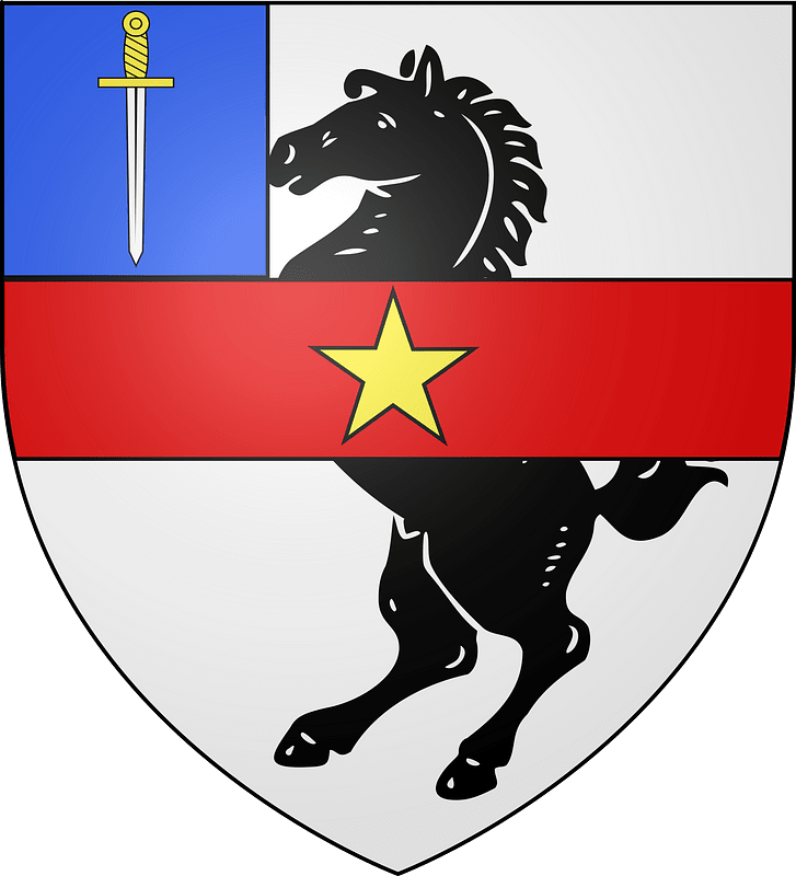 Blason le plessier saint just fr
