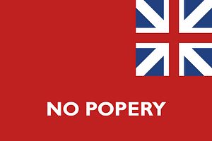George Rex flag reverse