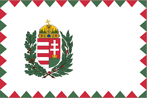 Ceremonial Ensign of Hungary (1991 proposal)