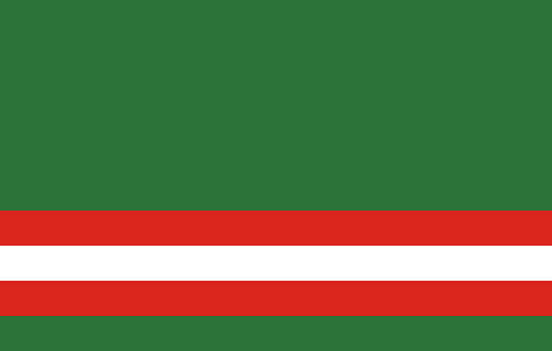 Flag of Chechen Republic before 2004
