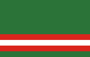 Flag of Chechen Republic before 2004