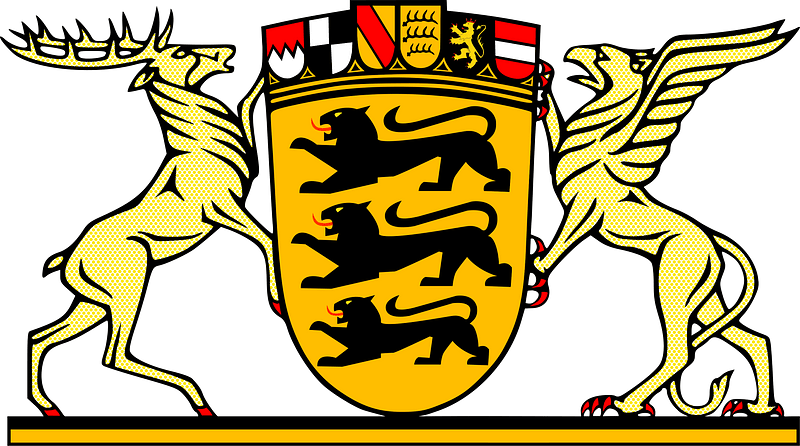 Grosses Landeswappen Baden-Wuerttemberg-new