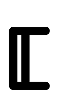 OCR-A char Left Square Bracket