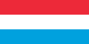 Flag of Luxembourg wide