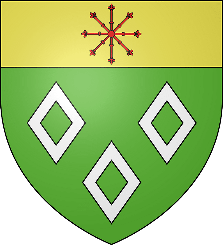Blason ville fr Acquin-Westbécourt (Pas-de-Calais)