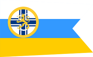 Burgee of Nylandska jaktklubben motorboats