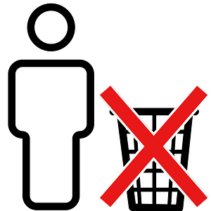 Entsorgung-Müll-nein