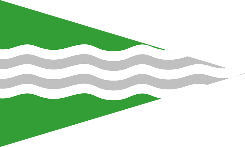 Burgee of Inland Waterways Association of Ireland