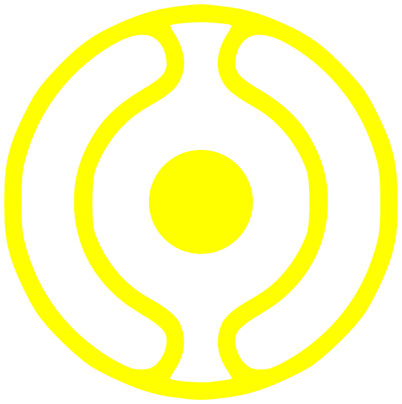 Cheondoism symbol gold