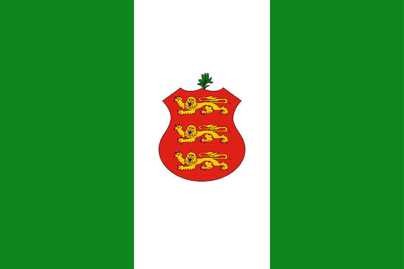 Unoffical Flag of Guernsey (1890-1940)
