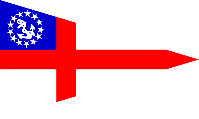Burgee of Corinthian Yacht Club of Philadelphia