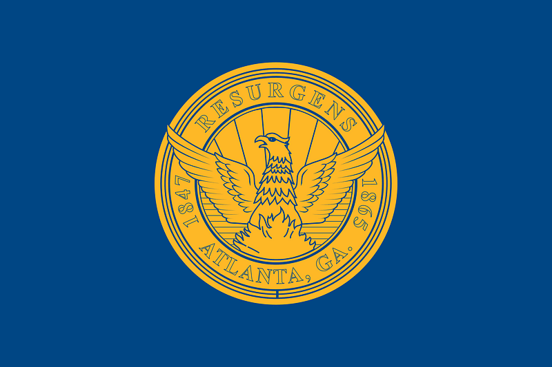 Flag of Atlanta, Georgia