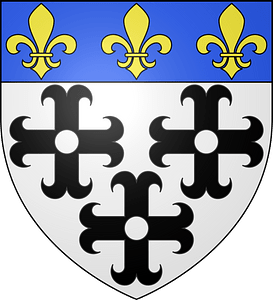 Blason ville fr Moulin (Allier)