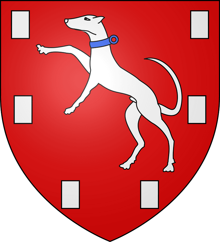 Blason ville fr Pleaux (Cantal)
