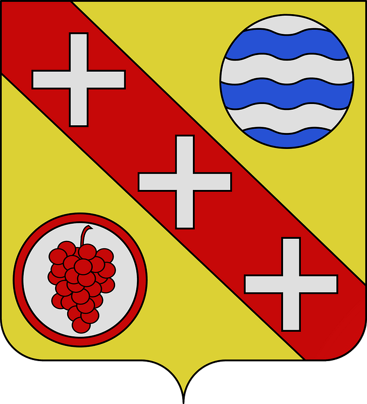 Blason de la ville de Santenay (21)