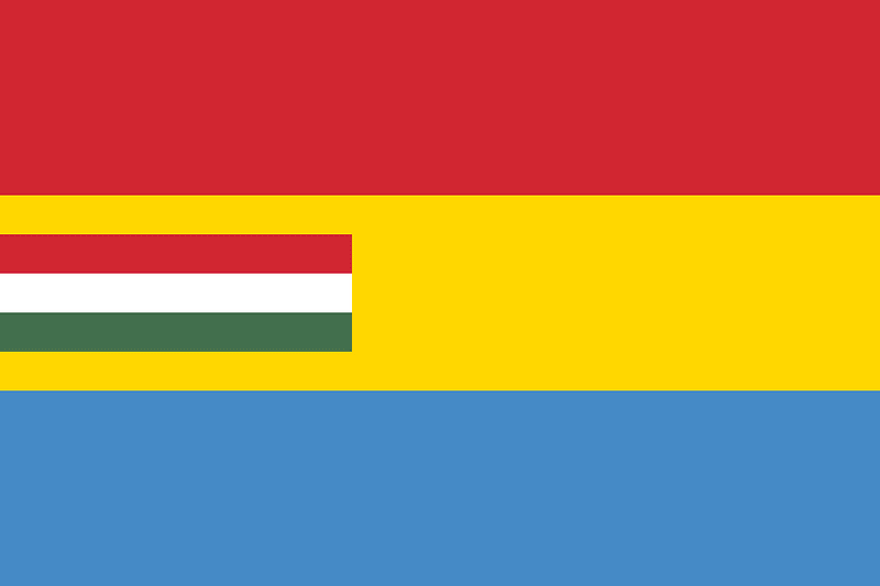 Flag of Budapest (1873 proposal)