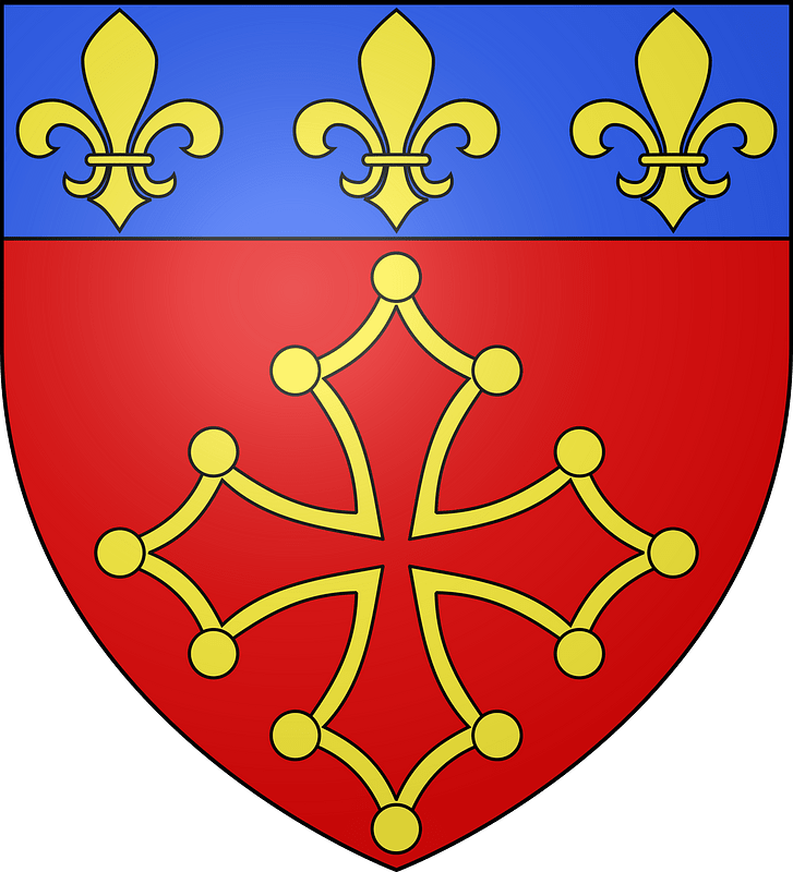 Blason ville fr VilleneuveDAveyron (Aveyron)