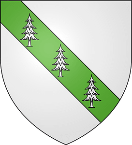 Blason ville fr LesBouchoux (Jura)