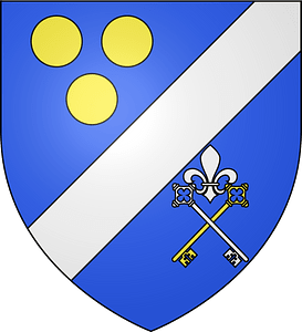 Blason ville fr Courtemeaux (Loiret)