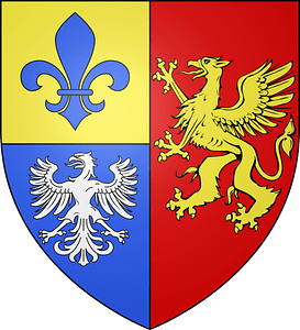 Blason ville fr Saint-Bonnet-le-Château (Loire)