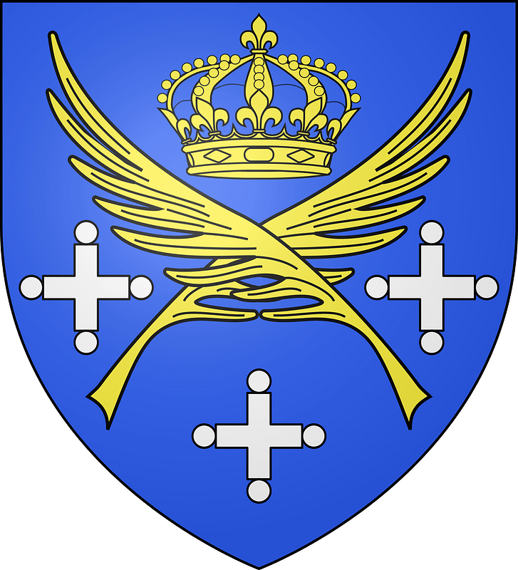 Blason ville fr Saint-Étienne (Loire)