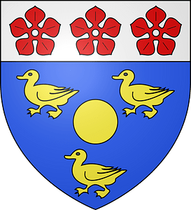 Blason ville fr LePlessis-Dorin (LoirCher)