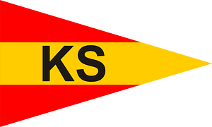 Burgee of Kristiansunds Seilforening