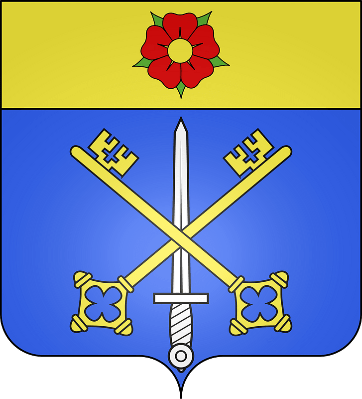 Blason de la ville de Fleurey-sur-Ouche (21)