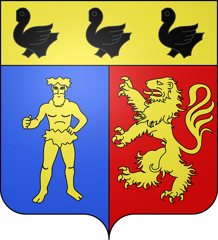 Blason de la ville de Malain (21)