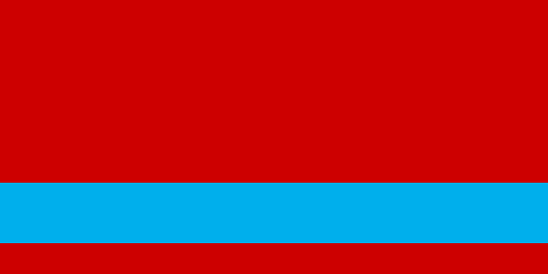 Flag of the Kazakh Soviet Socialist Republic (reverse)