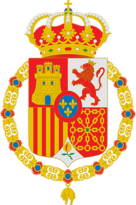 Escudo de España 1874-1931 con toisón