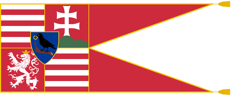 Flag of Matthias I of Hungary