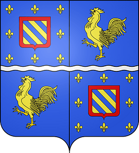 Blason de la ville d'Ouges (21)