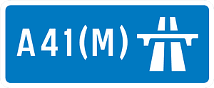 UK motorway A41(M)