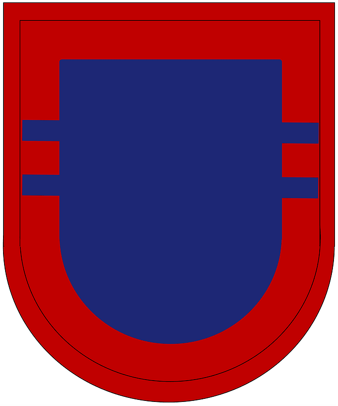 US Army 2nd BN-505th Inf Reg Flash