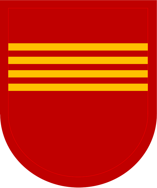 US Army 4th BN-319th Field Arty Reg Flash