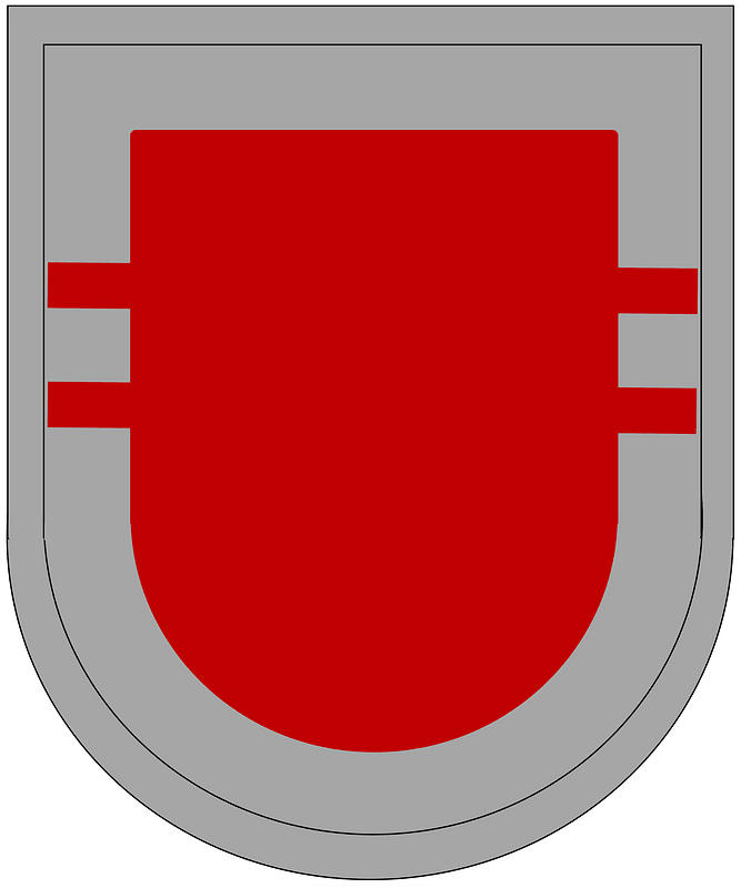 US Army 2nd BN-503rd Inf Reg Flash