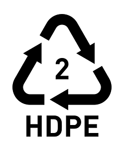 Symbol Resin Code 2 HDPE
