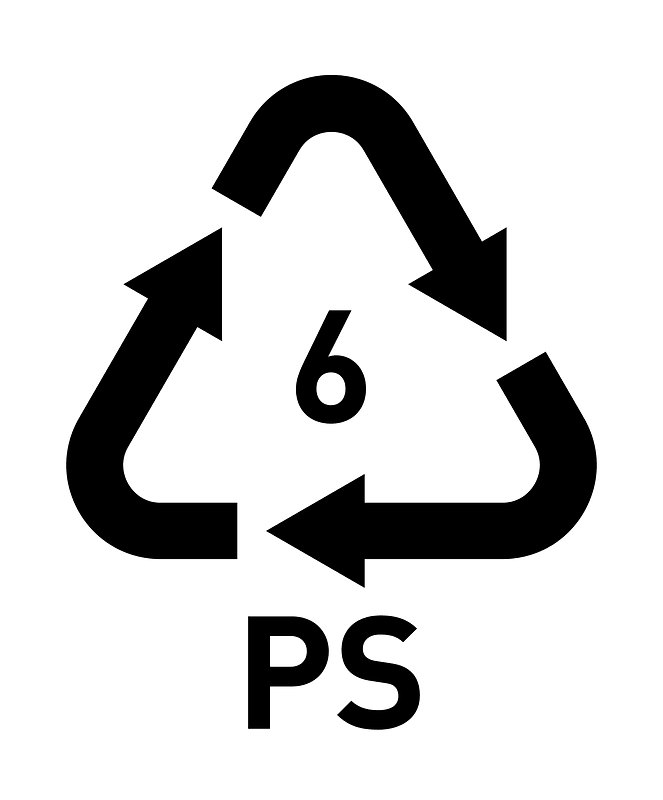 Symbol Resin Code 6 PS
