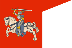 Royal banner of the Grand Duchy of Lithuania