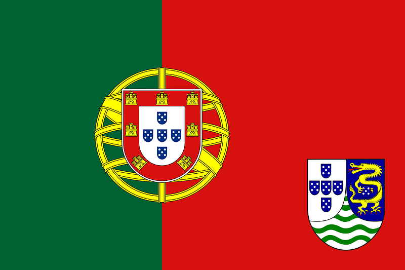 Flag of Portuguese Macau (proposal)