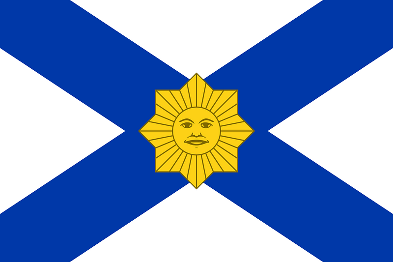 Naval Jack of Uruguay