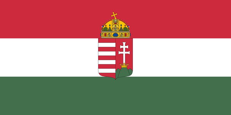 Flag of Hungary (1869-1874)