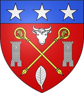 Blason de la ville de Broût-Vernet (03)