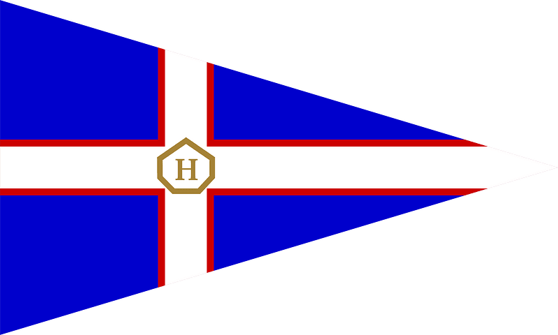 Burgee of Hovås YC