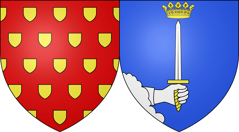 Blason de la ville de Cusset (03)